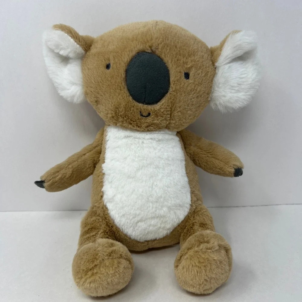 Carters Child of Mine Koala Plush 10 Inch Brown White Musical Nursery Toy 67946